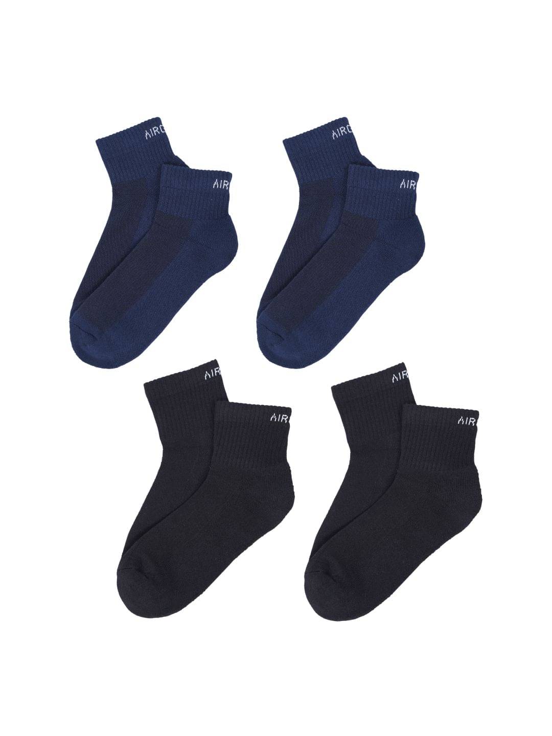 AIR GARB Pack of 4 Men's Cotton Ankle Length Socks ( Multicolor )     			AIR GARB Pack of 4 Men's Cotton Ankle Length Socks ( Multicolor )