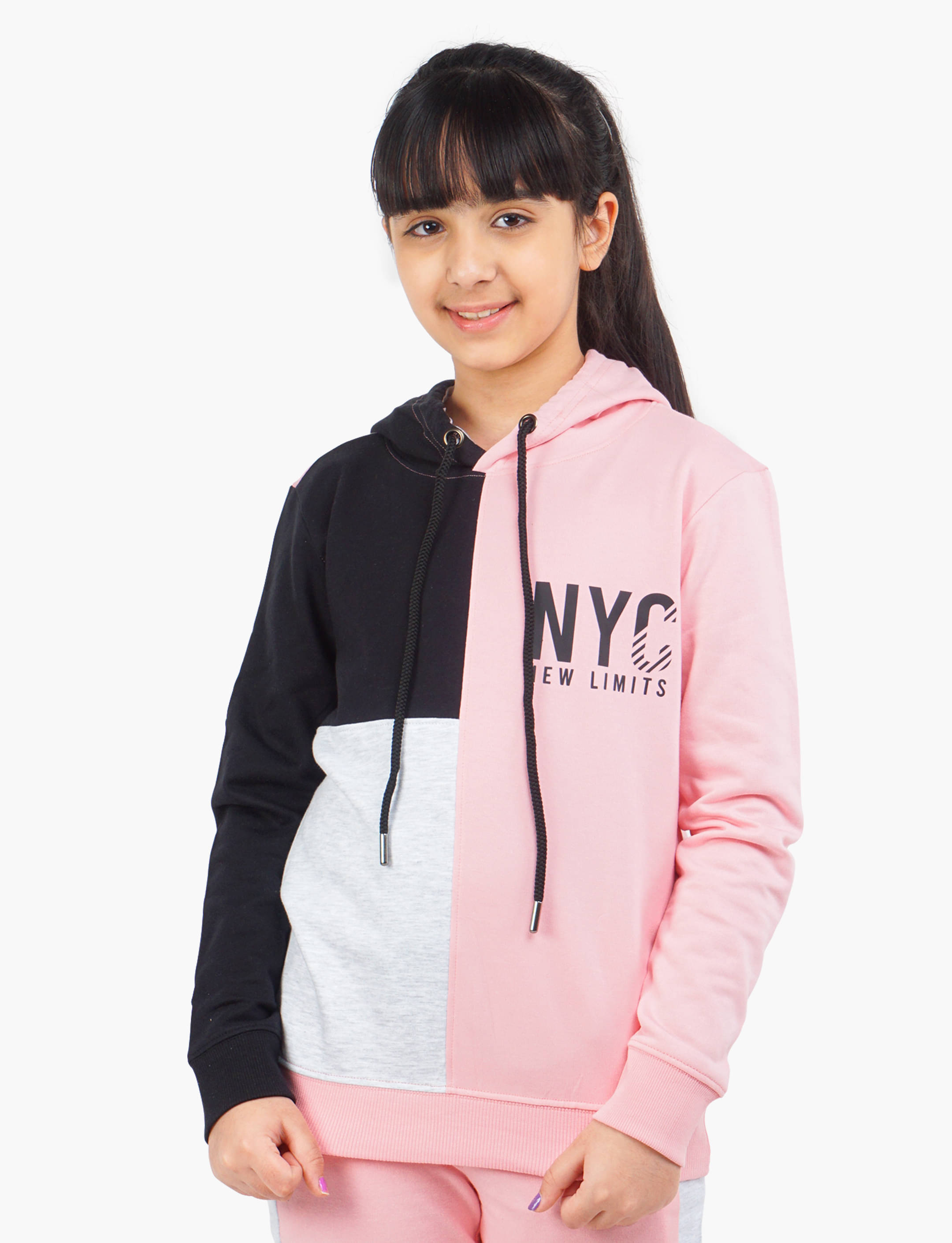     			Ariel Pack of 1 Girls Cotton Blend Sweatshirt ( Pink )