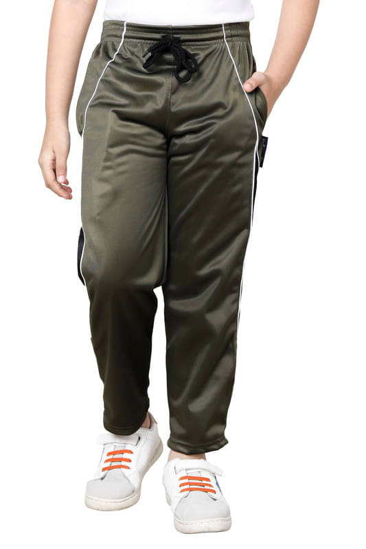     			IndiWeaves Pack of 1 Boys Woollen Trackpant ( Olive )