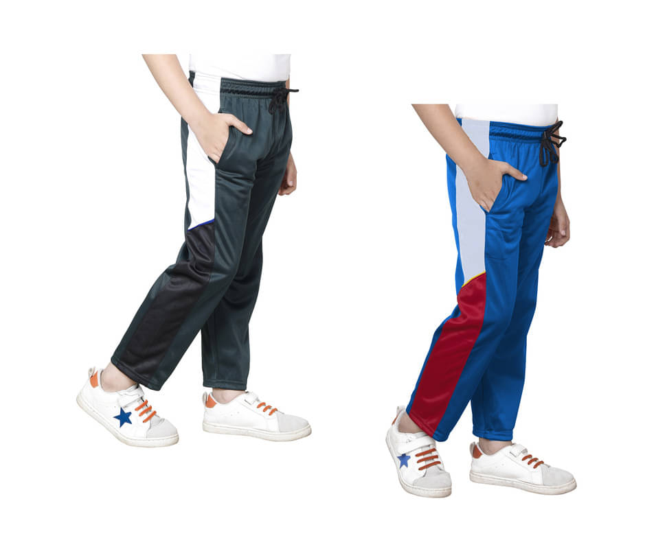     			IndiWeaves Pack of 2 Boys Woollen Trackpant ( Multicolor )