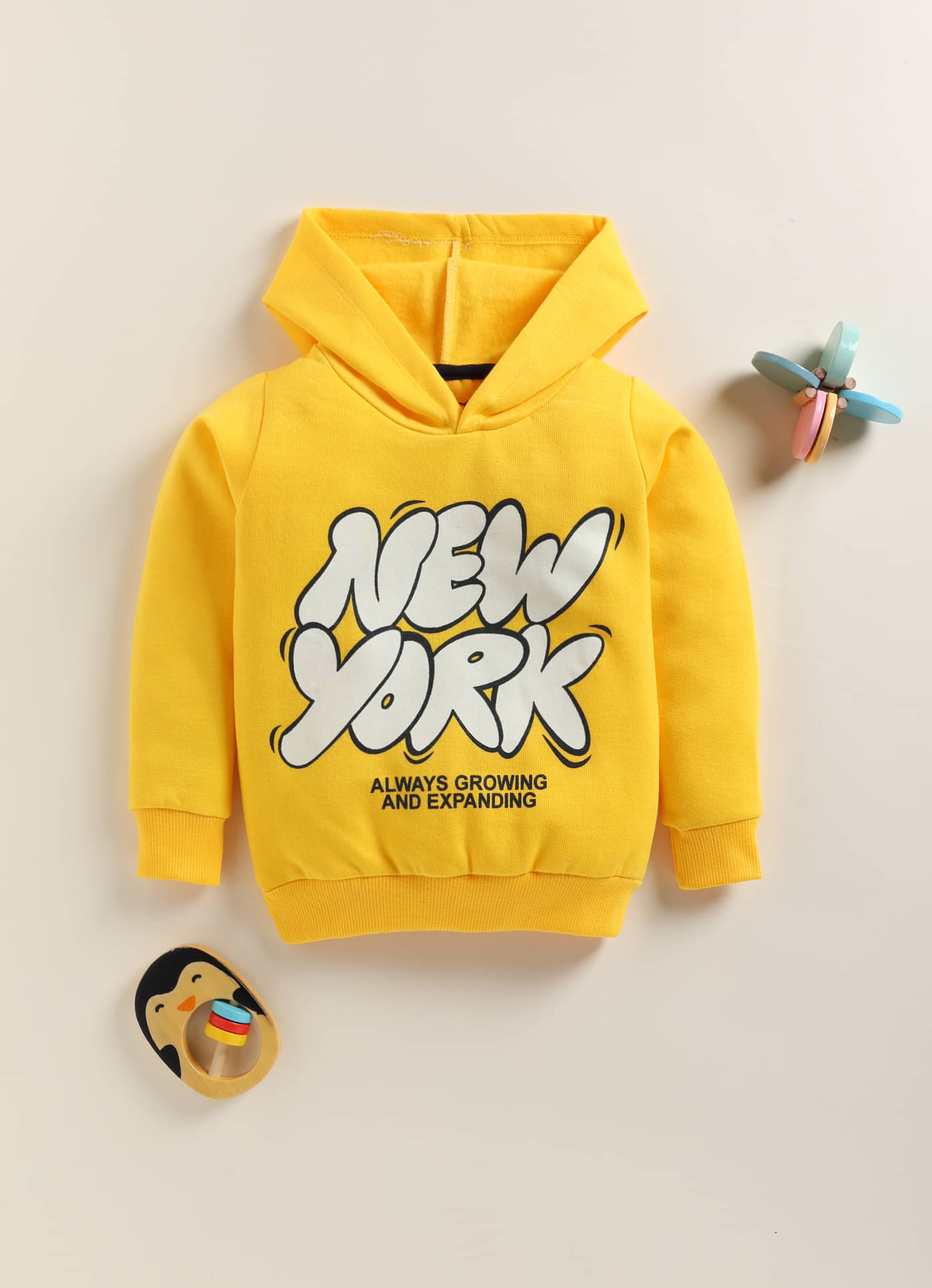     			Lazy Shark Pack of 1 Boys Fleece Sweatshirt ( Yellow )