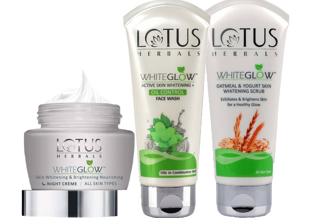 Lotus Herbals Whiteglow Night Cream 60g , Oatmeal Scrub 100g , Oil Control Facewash 100G (Pack of 3) Lotus Herbals Whiteglow Night Cream 60g , Oatmeal Scrub 100g , Oil Control Facewash 100G (Pack of 3)