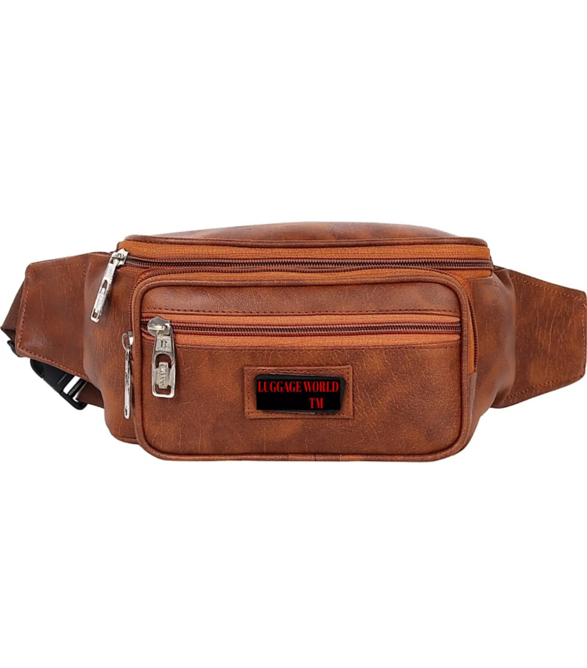 Luggage world Travel Chest Bag P.U. Tan Waist Pouch - Handbags | Buy online on ZillyBuy