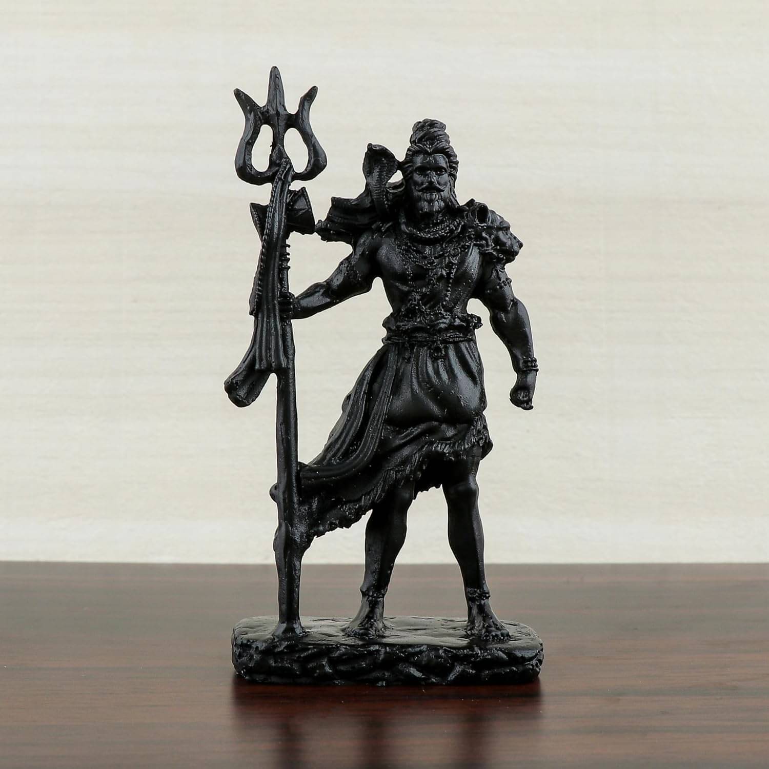     			NAVYAKSH Brass Lord Shiva Idol ( 13 cm )