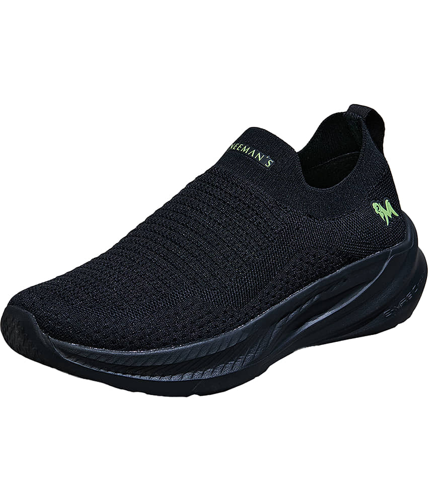 Neemans Black Men's Slip-on Shoes - Casual Shoes | Buy online on ZillyBuy