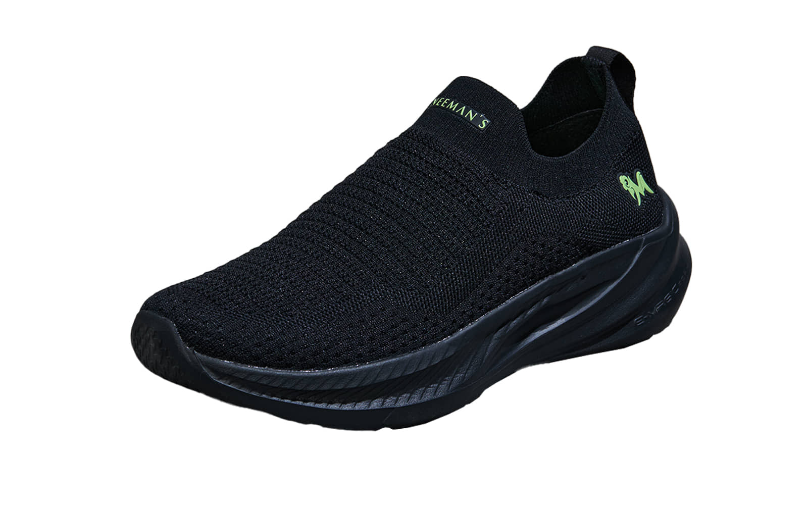 Neemans Black Men's Slip-on Shoes - Casual Shoes | Buy online on ZillyBuy