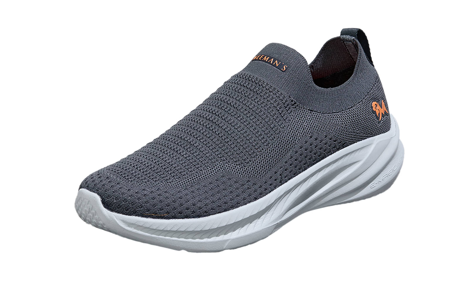     			Neemans Grey Men's Slip-on Shoes