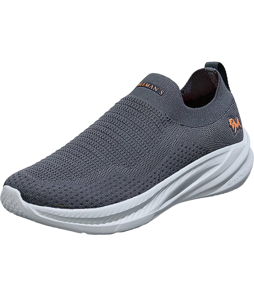 Neemans Grey Men's Slip-on Shoes - Casual Shoes | Buy online on ZillyBuy