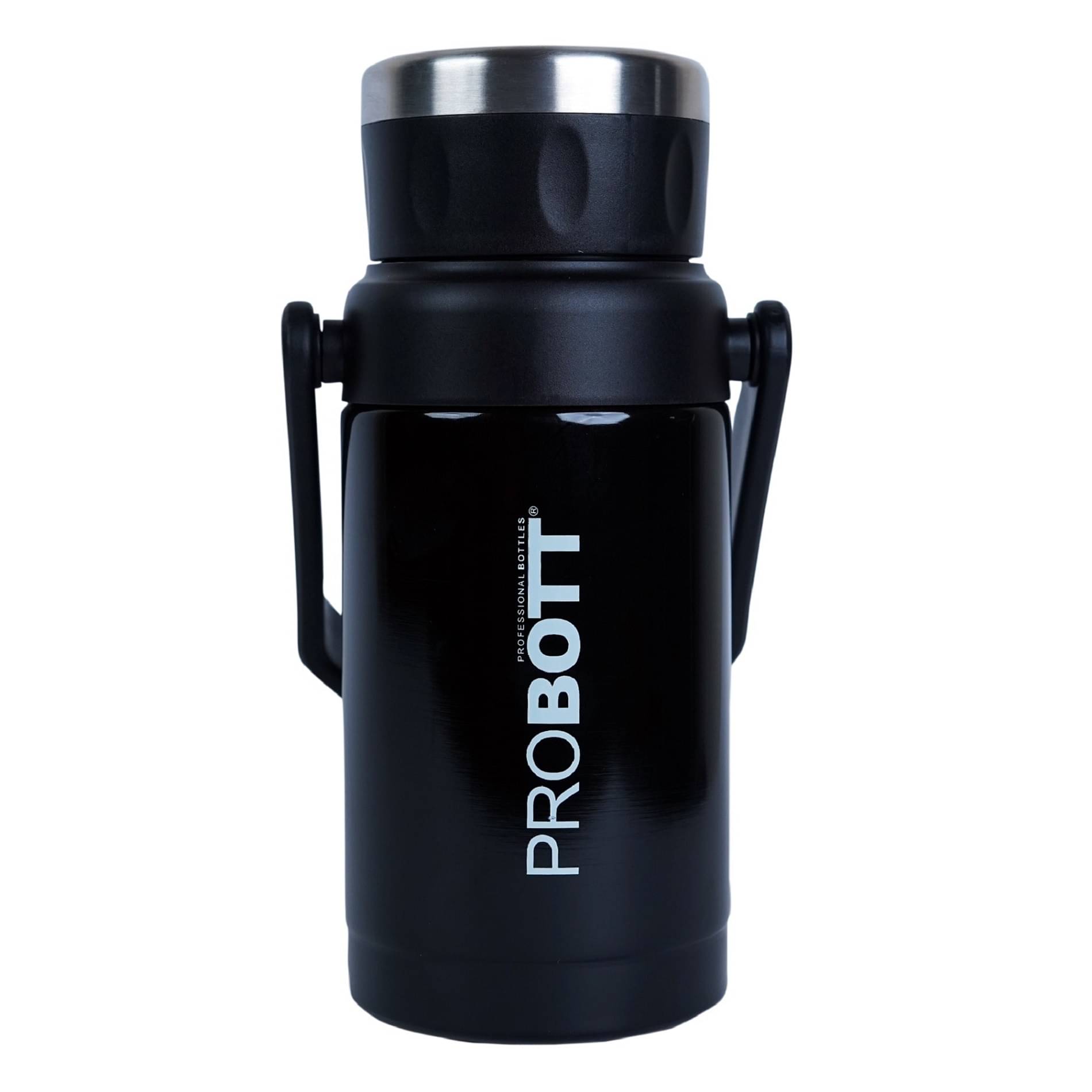     			Probott Handy 1500ml Black Thermosteel Flask ( 1500 ml )