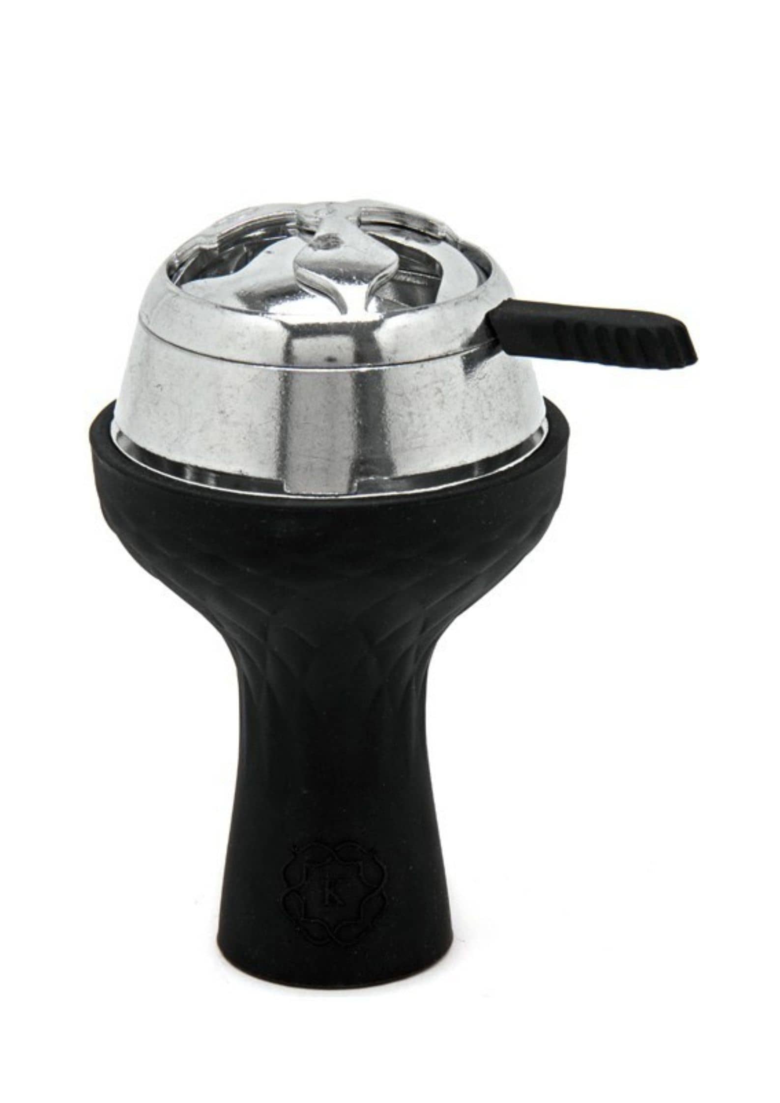 Puff Smart Silicon Chillum With Hookah Heat Management System Red/Black 9.5 inch   (Black)