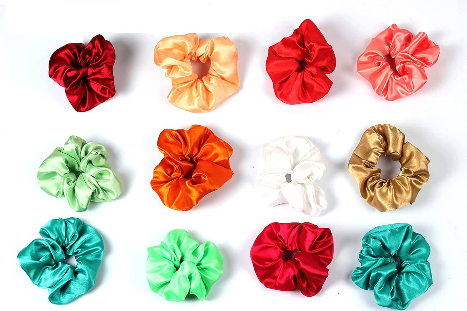     			RITZKART Multi Scrunchie ( Pack of 12 )