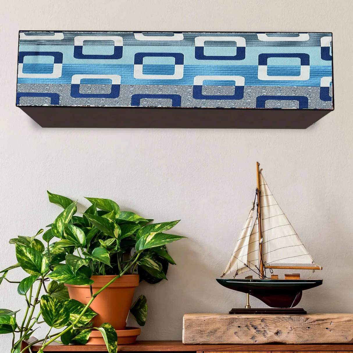     			SANRAHSSAN Single PVC Multi AC Cover for 1.5 Ton Split AC