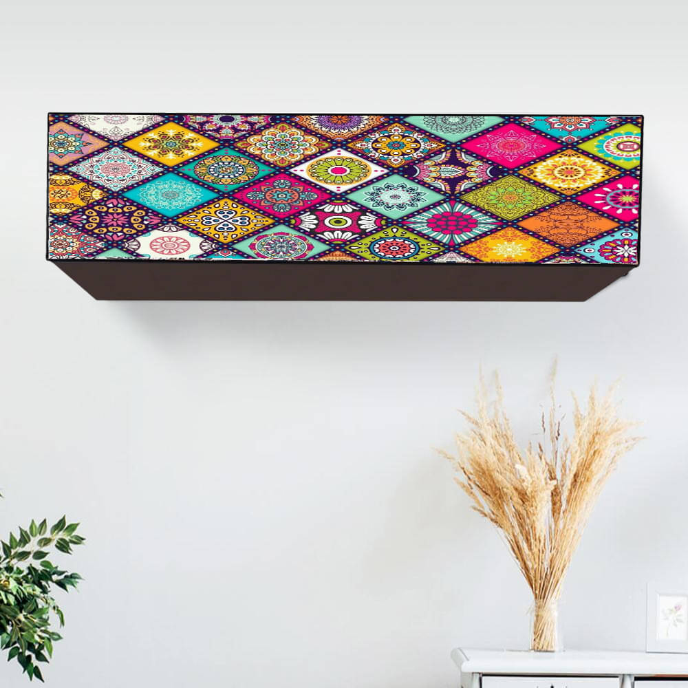 SANRAHSSAN Single PVC Multi AC Cover for 1.5 Ton Split AC SANRAHSSAN Single PVC Multi AC Cover for 1.5 Ton Split AC