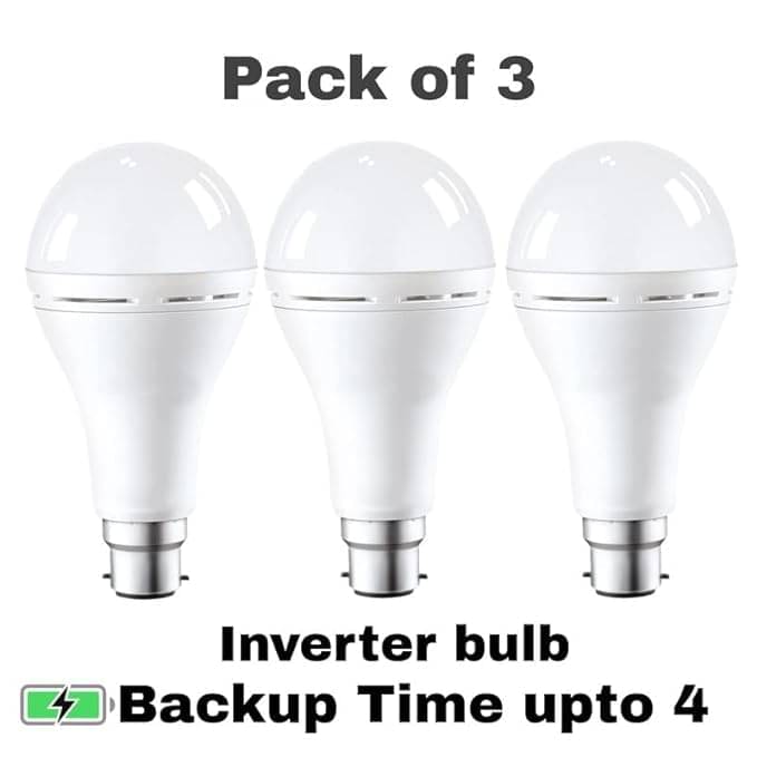 SPARKWORLD 12W Cool Day Light Inverter Bulb ( Pack of 3 ) SPARKWORLD 12W Cool Day Light Inverter Bulb ( Pack of 3 )