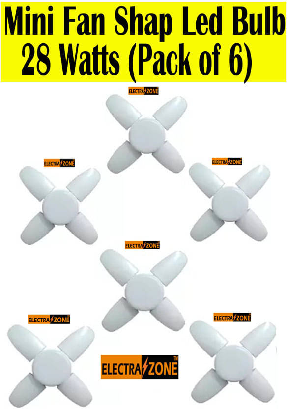 SPARKWORLD 30W Cool Day Light LED Bulb ( Pack of 6 ) SPARKWORLD 30W Cool Day Light LED Bulb ( Pack of 6 )