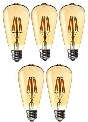     			SPARKWORLD 4W Warm White LED Bulb ( Pack of 5 )