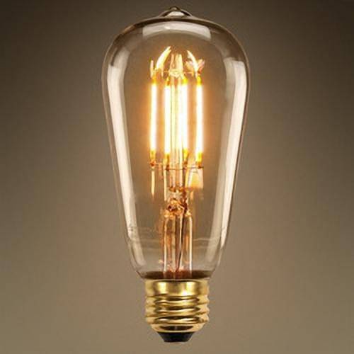     			SPARKWORLD 4W Warm White LED Bulb ( Single Pack )