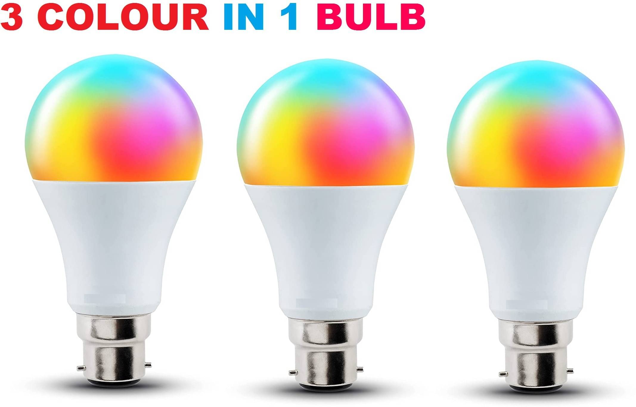 SPARKWORLD 9W Cool Day Light Smart Bulb ( Pack of 3 ) SPARKWORLD 9W Cool Day Light Smart Bulb ( Pack of 3 )