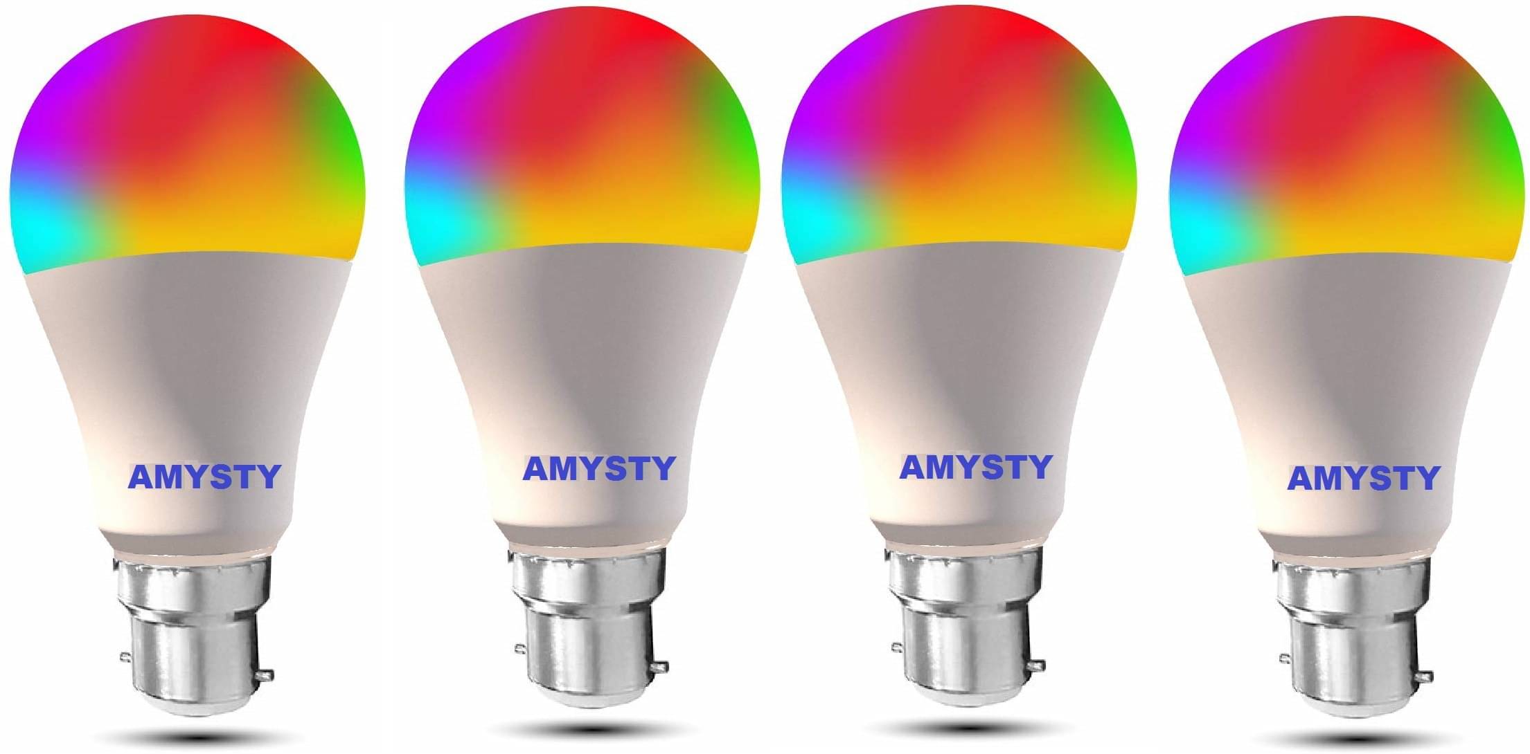     			SPARKWORLD 9W Cool Day Light Smart Bulb ( Pack of 4 )