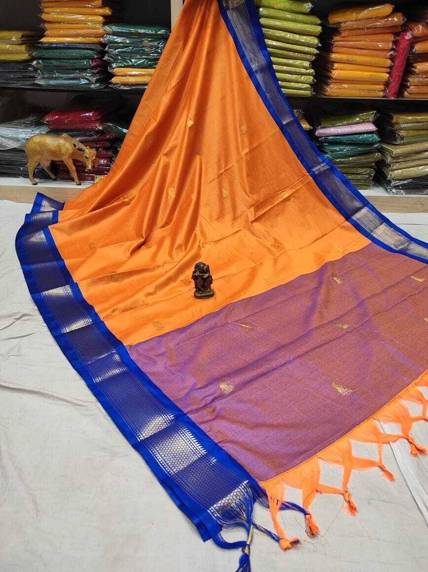 VEERAIVA Cotton Silk Embellished Saree With Unstitched Blouse Piece ( Dark Grey ) VEERAIVA Cotton Silk Embellished Saree With Unstitched Blouse Piece ( Dark Grey )