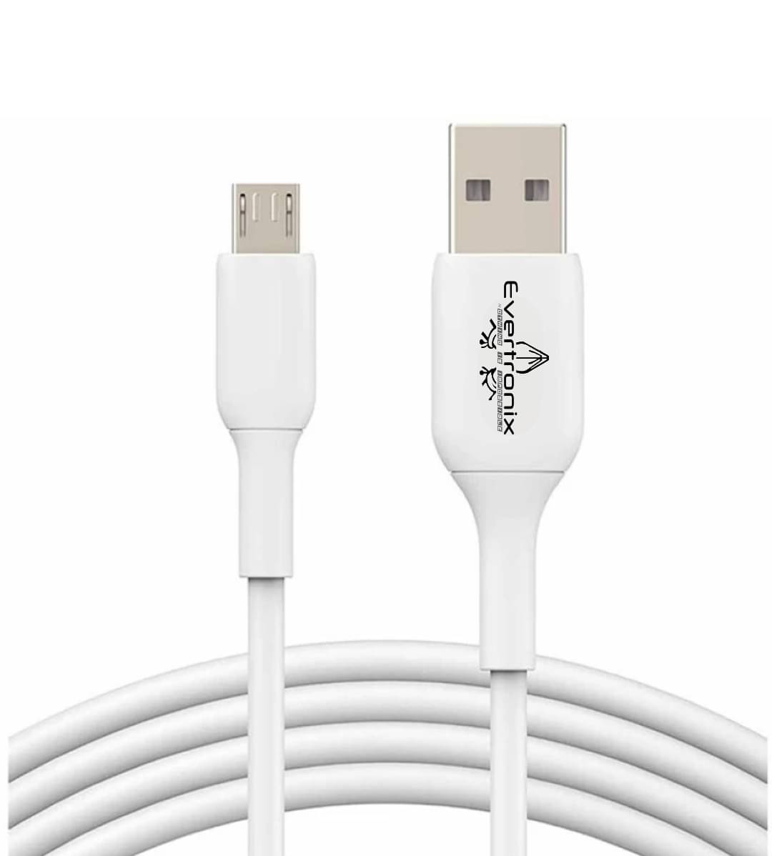     			evertronix White 5 A Micro USB Cable 1 Meter