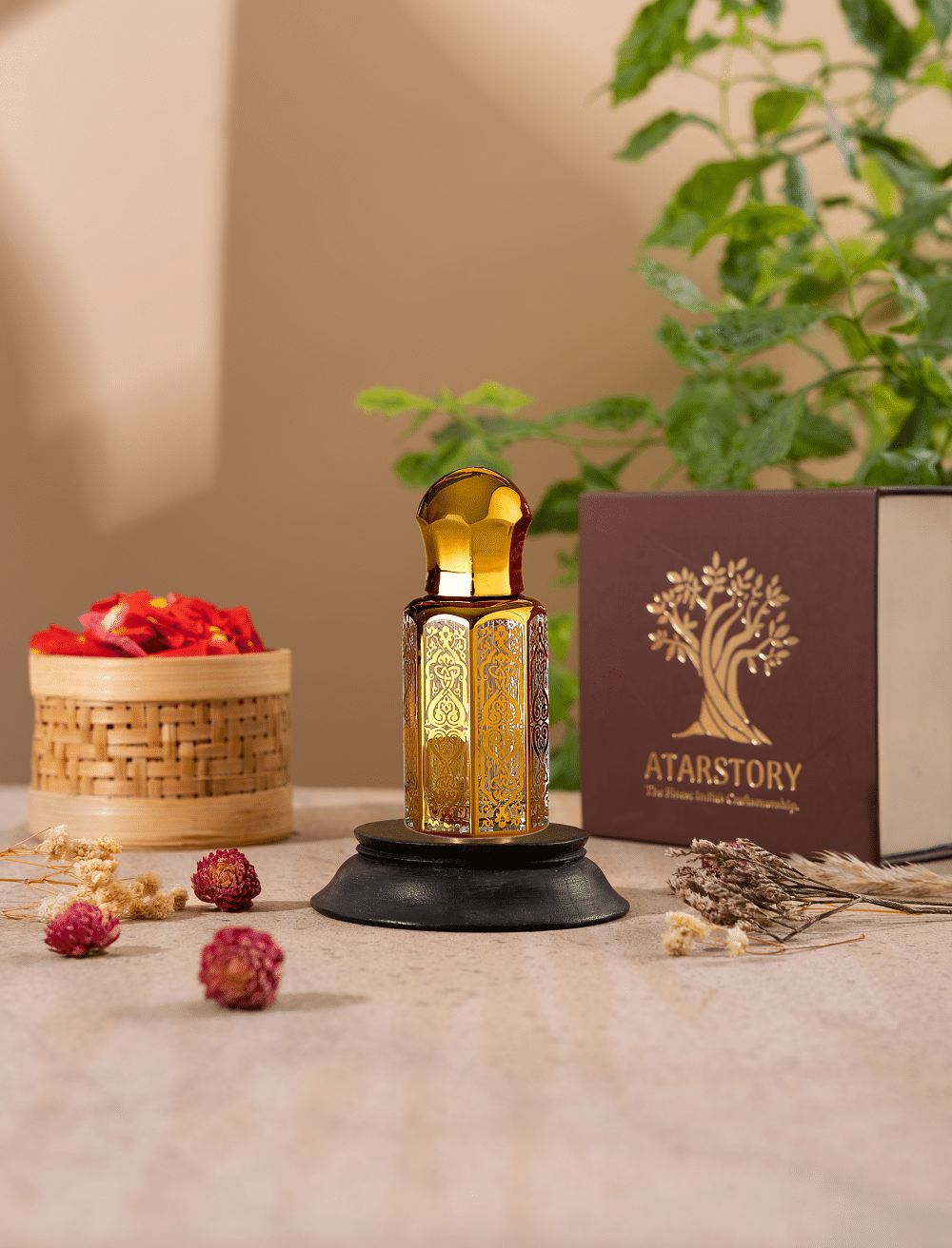     			ATARSTORY Gulmohar Non- Alcoholic 50ml Attar ( Pack of 1 )