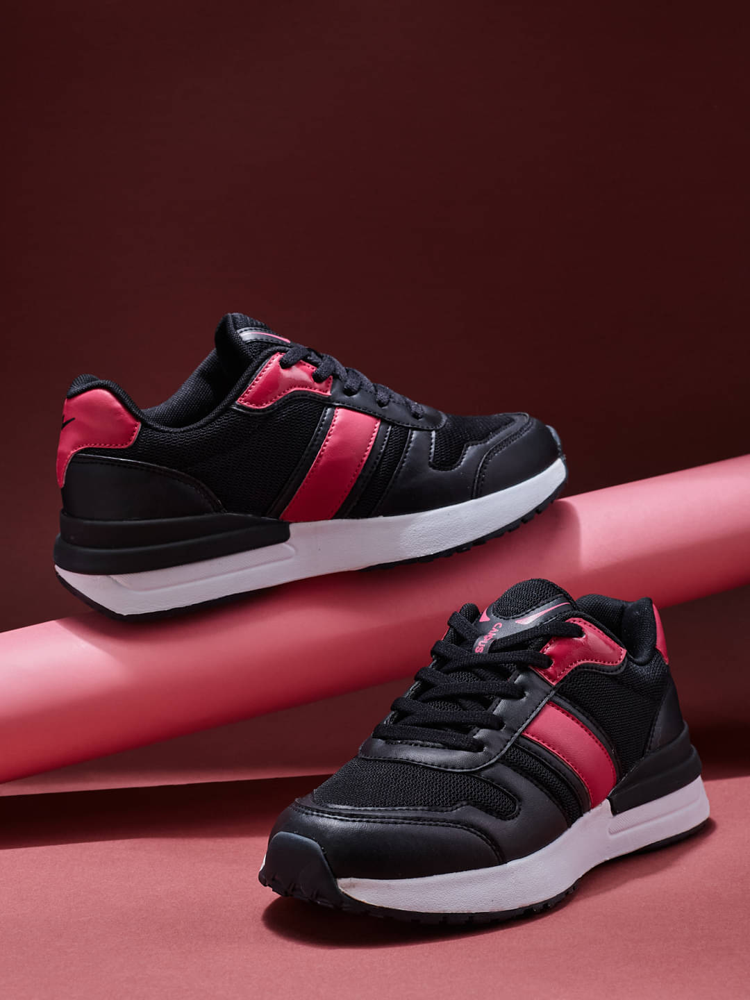     			Campus - BLACK Women's Running Shoes