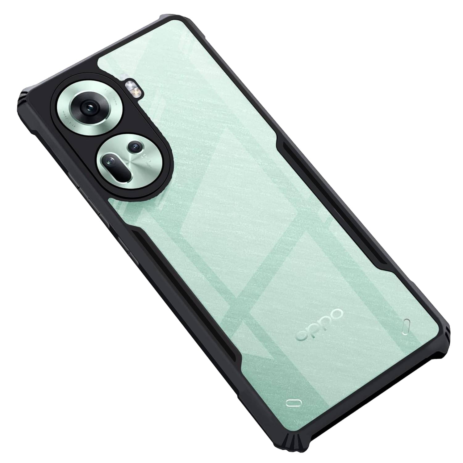 Gemesha Bumper Cases Compatible For Polycarbonate Oppo Reno 11 5g ( ) Gemesha Bumper Cases Compatible For Polycarbonate Oppo Reno 11 5g ( )