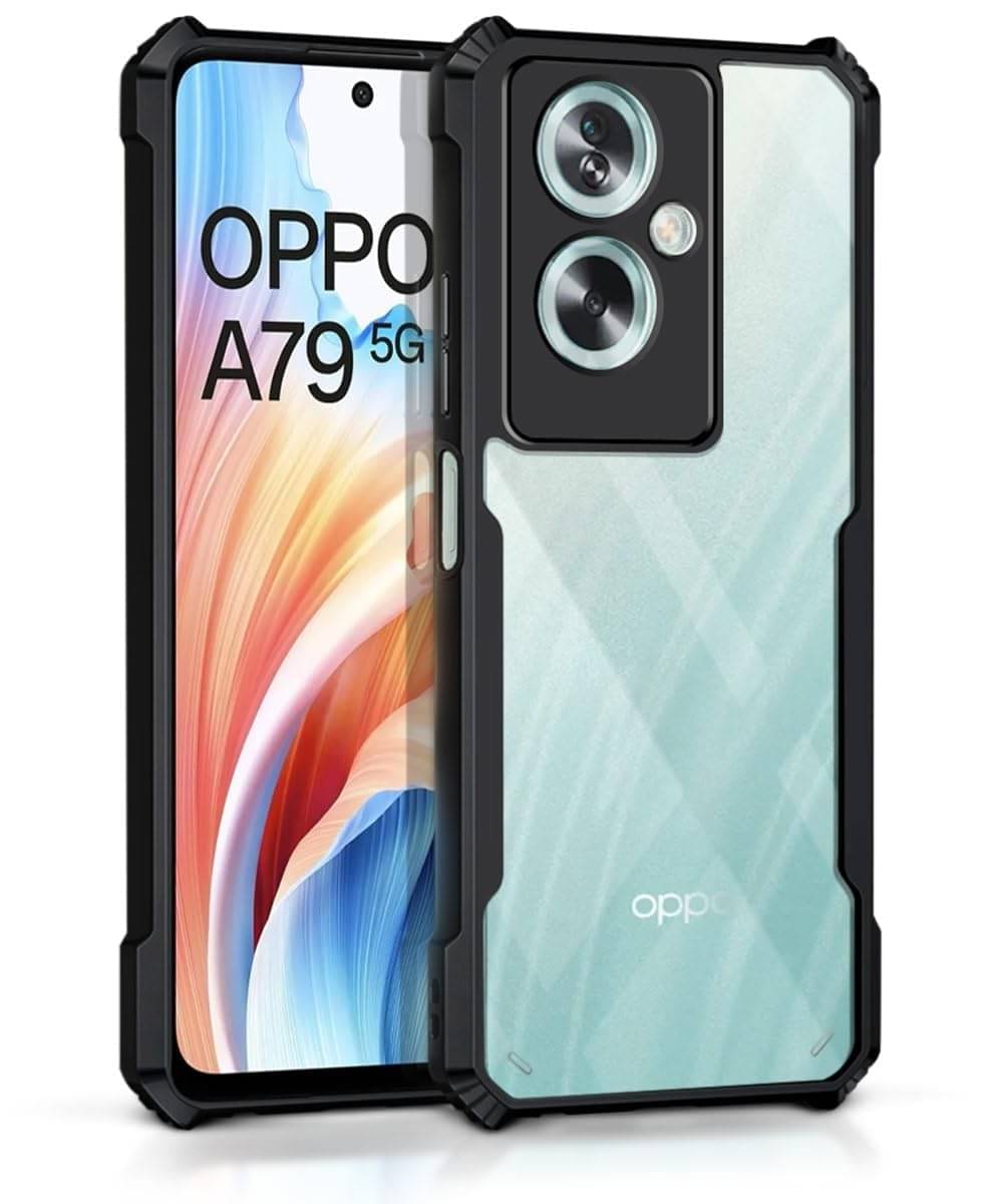 Gemesha Bumper Cases Compatible For Polycarbonate Oppo A79 ( ) Gemesha Bumper Cases Compatible For Polycarbonate Oppo A79 ( )