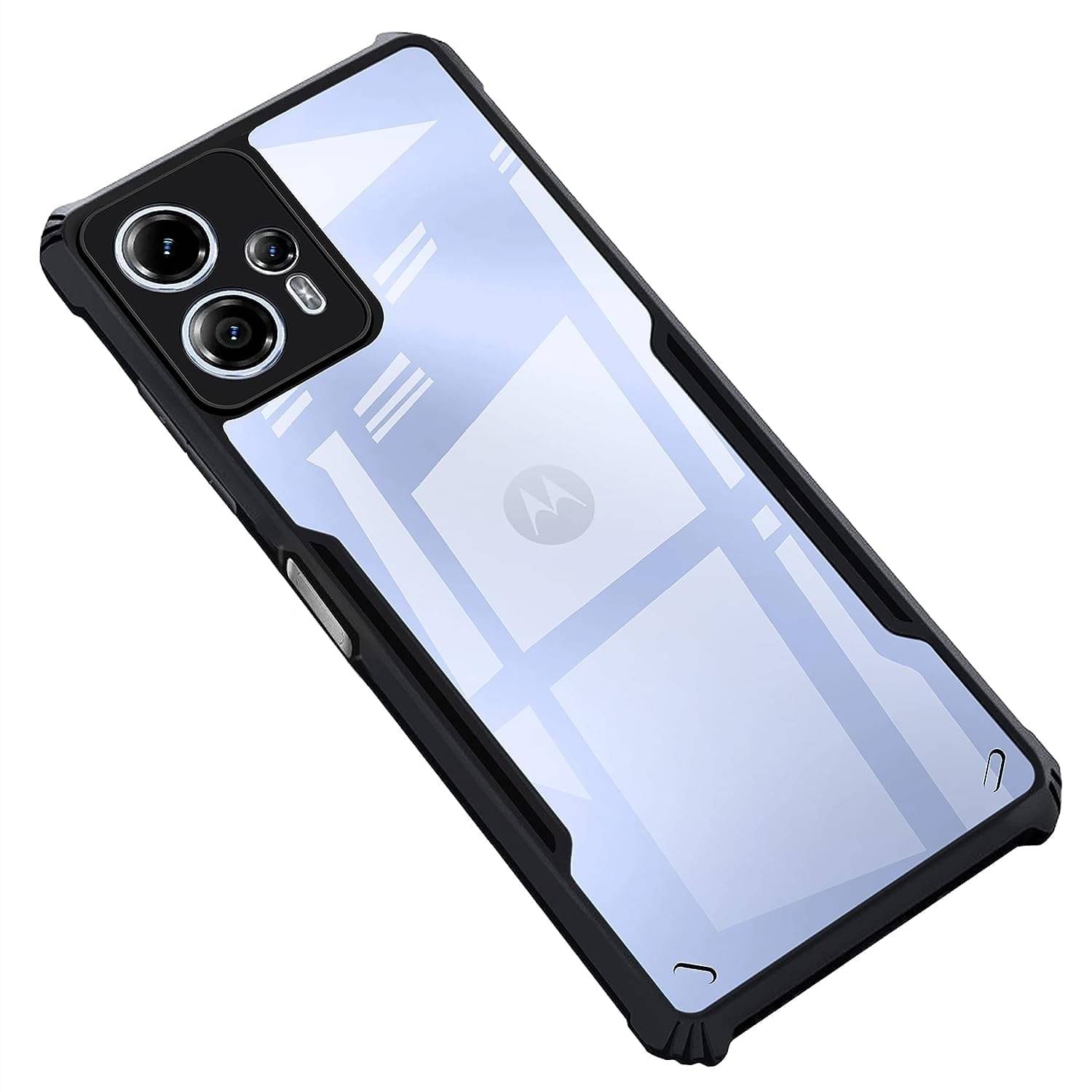 Gemesha Bumper Cases Compatible For Polycarbonate Moto G13 ( ) Gemesha Bumper Cases Compatible For Polycarbonate Moto G13 ( )