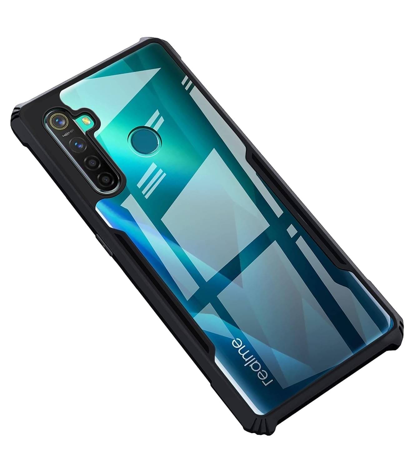 Gemesha Bumper Cases Compatible For Polycarbonate REALME 5 ( ) Gemesha Bumper Cases Compatible For Polycarbonate REALME 5 ( )