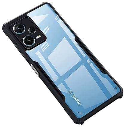     			Gemesha Plain Cases Compatible For Polycarbonate Redmi Note 12 Pro Plus 5g ( )