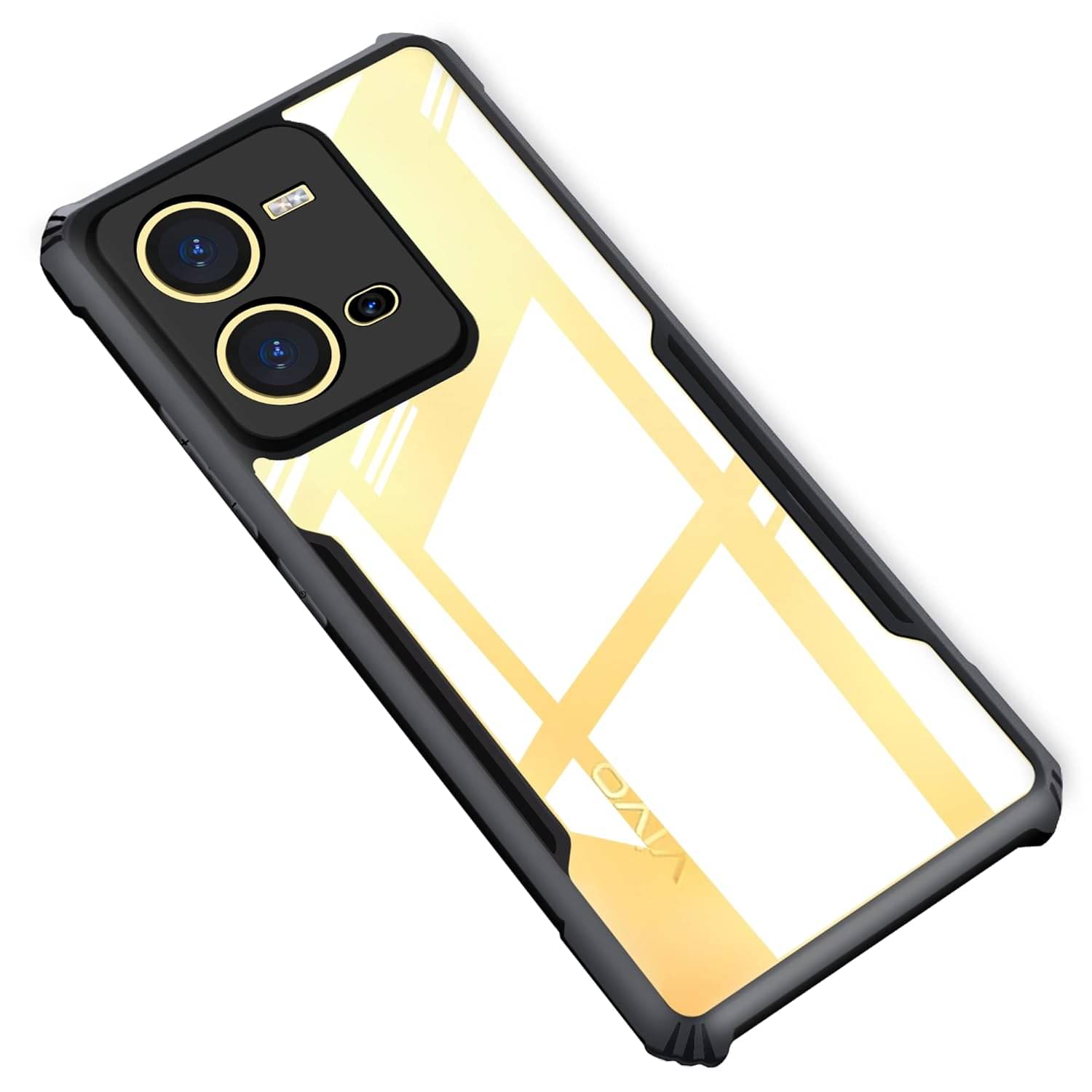 Gemesha Plain Cases Compatible For Polycarbonate Vivo V25 ( ) Gemesha Plain Cases Compatible For Polycarbonate Vivo V25 ( )