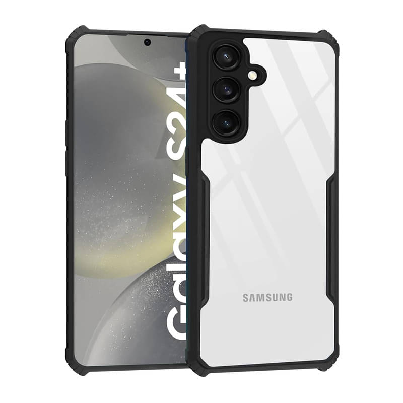     			Gemesha Plain Cases Compatible For Polycarbonate Samsung Galaxy S24 Plus ( )