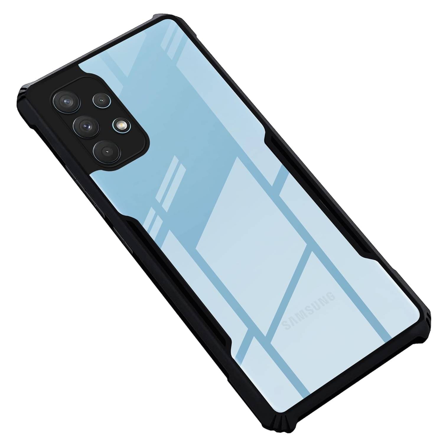     			Gemesha Plain Cases Compatible For Polycarbonate Samsung Galaxy A32 ( )