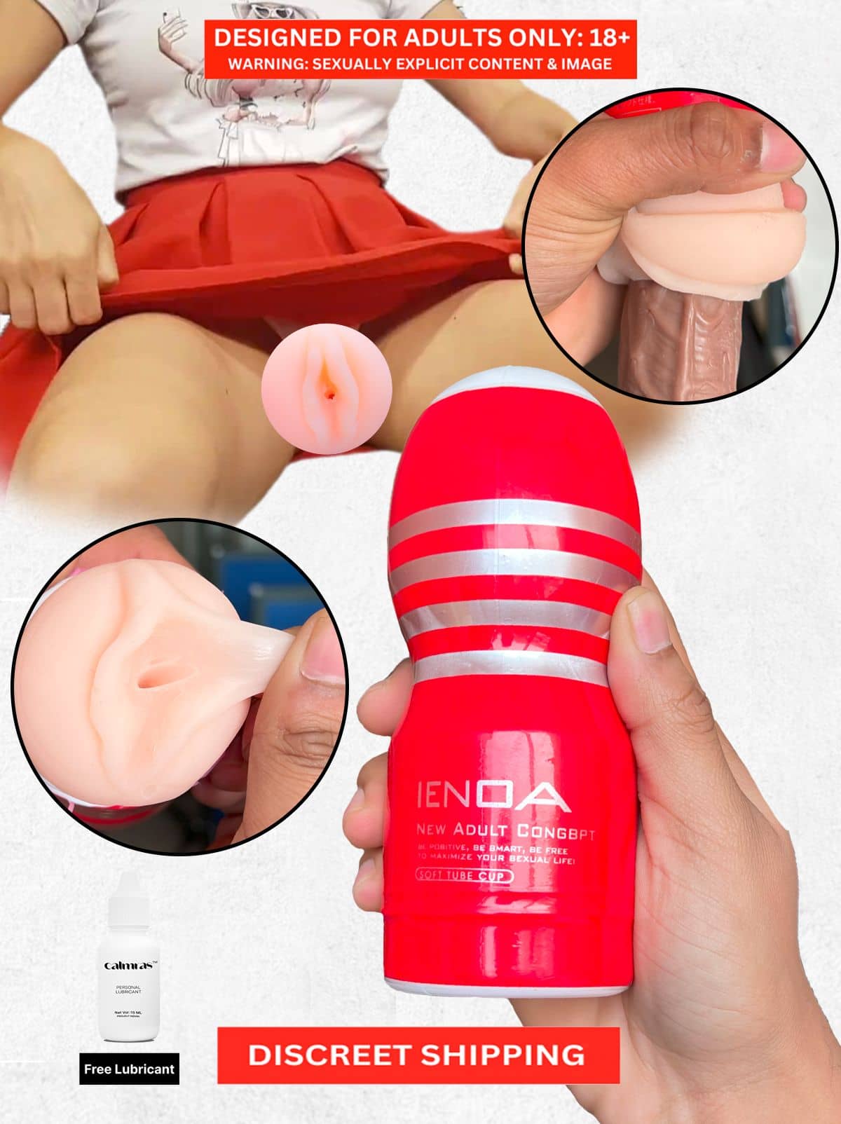 NAUGHTY TOYS PRESENT TENGA (IEN_OA) CUP POCKET PUSSY FOR MALE (MULTI COLOR)