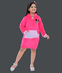 NEWSIFA Pack of 1 Girls Wollen Pullover ( Pink )