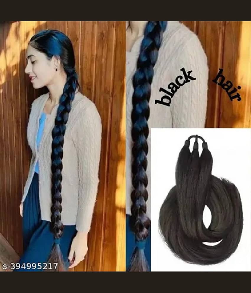 Renu Creation Black Women's Hair Wig ( Pack of 1 ) - Jewellery Sets | Buy online on ZillyBuy