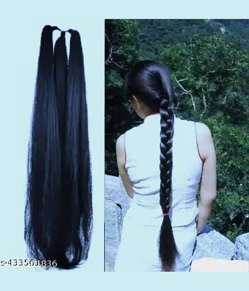 Renu Creation Black Women's Hair Extension ( Pack of 1 ) - Jewellery Sets | Buy online on ZillyBuy