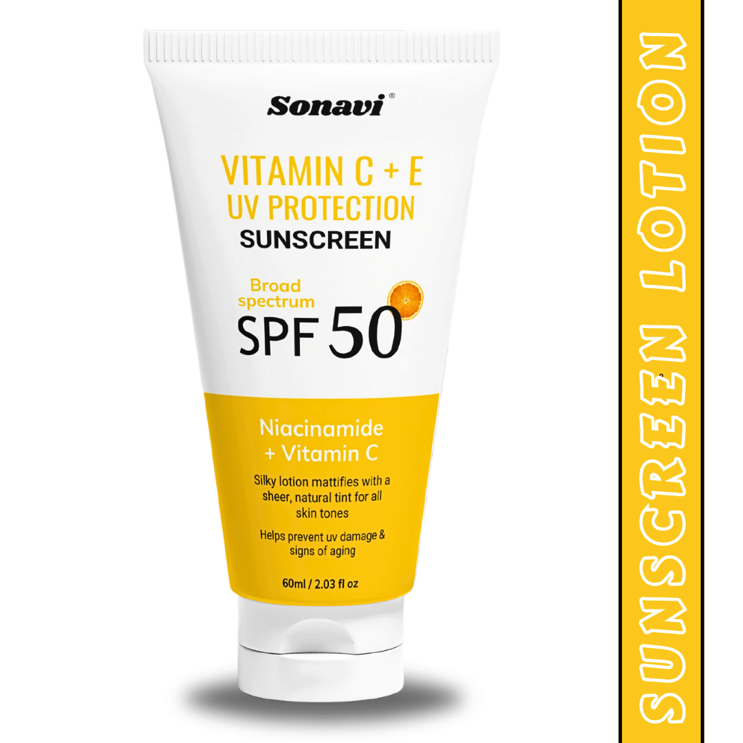 Sonavi SPF 50 Sunscreen Cream For All Skin Type ( Pack of 1 )