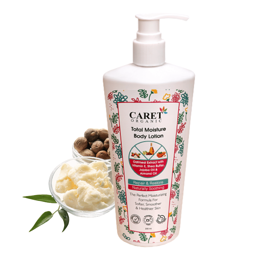     			Caret Organic Glowing Skin Lotion For All Skin Type 200 ml ( Pack of 1 )
