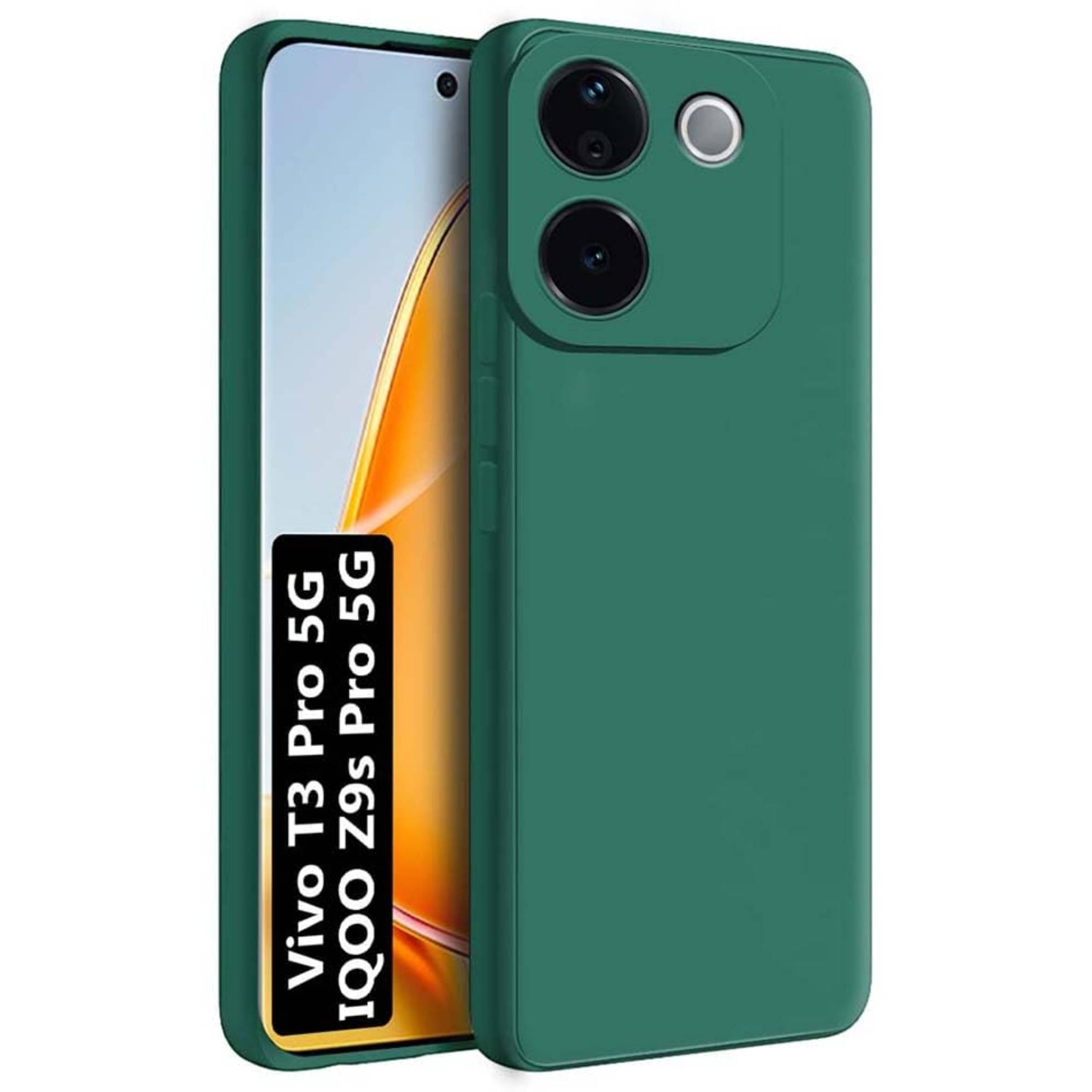 Case Vault Covers Silicon Soft cases Compatible For Silicon iQOO Z9s Pro 5G ( ) Case Vault Covers Silicon Soft cases Compatible For Silicon iQOO Z9s Pro 5G ( )