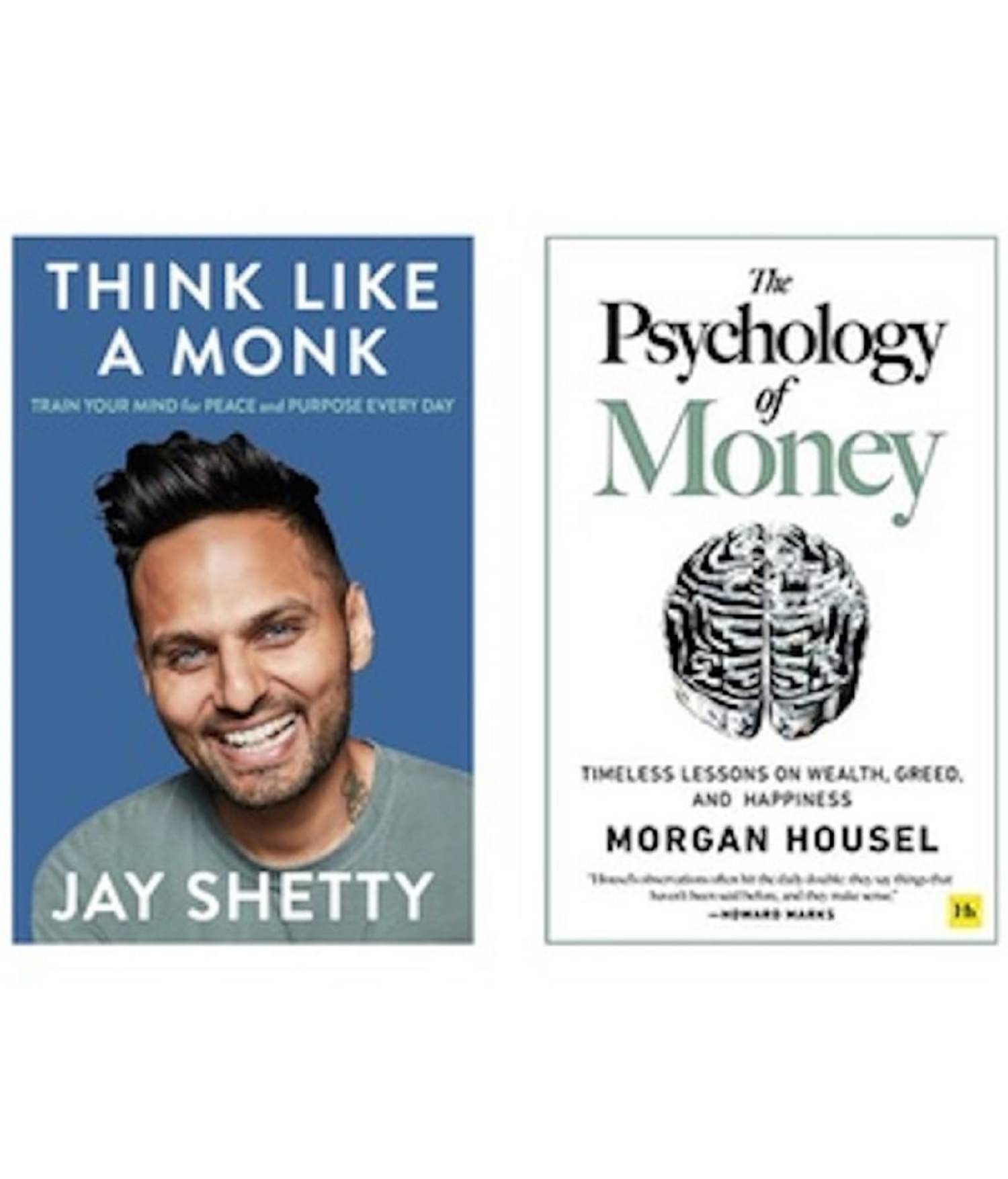Combo Of 2 Books The Psychology of Money + Think Like A Monk by Jay Shetty Combo Of 2 Books The Psychology of Money + Think Like A Monk by Jay Shetty