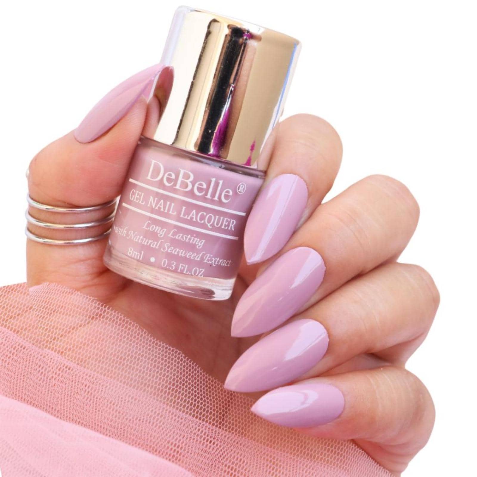 DeBelle Mary Magnolia Glossy Nail Polish 8 ( Pack of 1 )