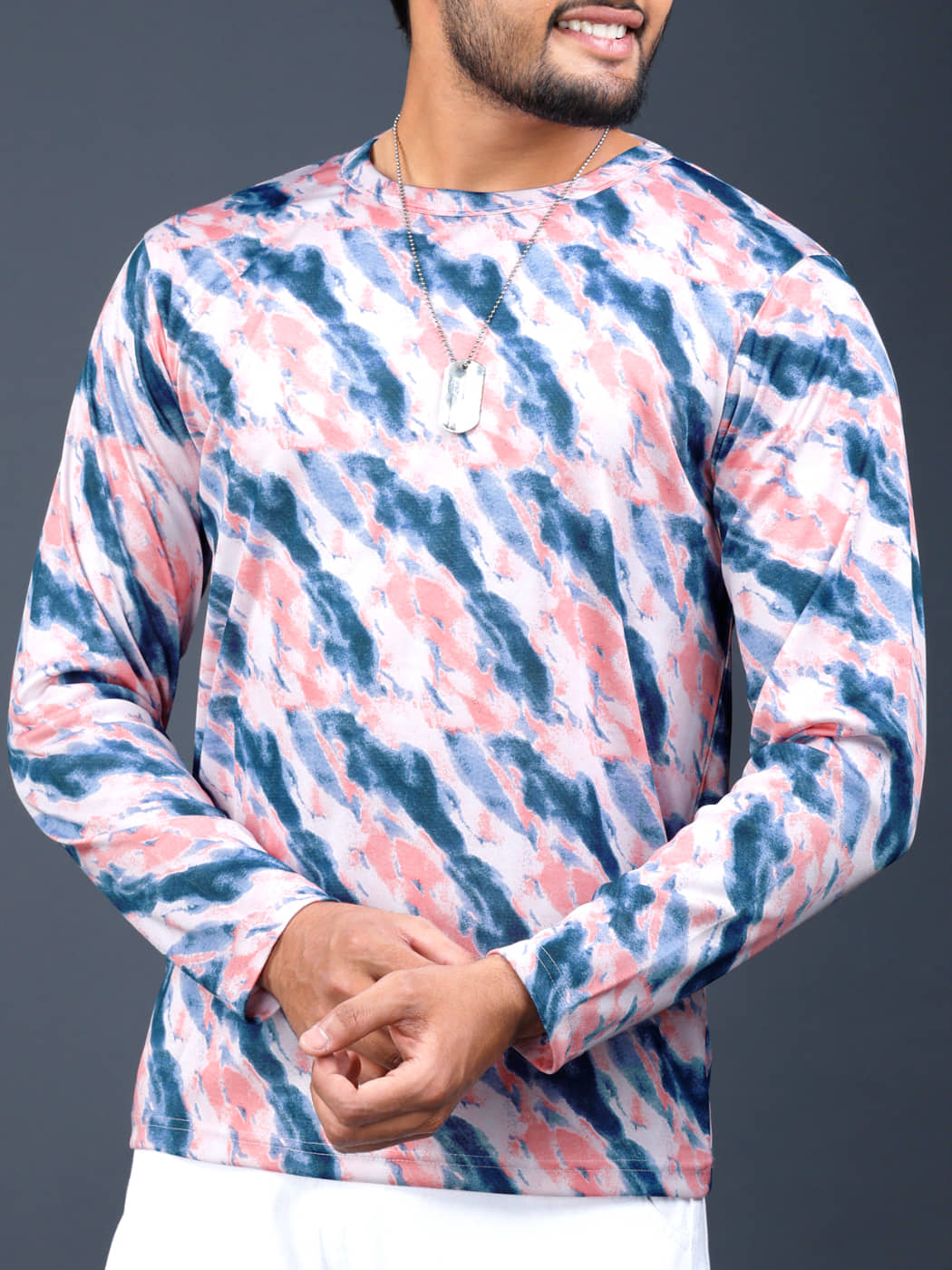 Eyebogler Pack of 1 Polyester Regular Fit Men's T-Shirt ( Multicolor )