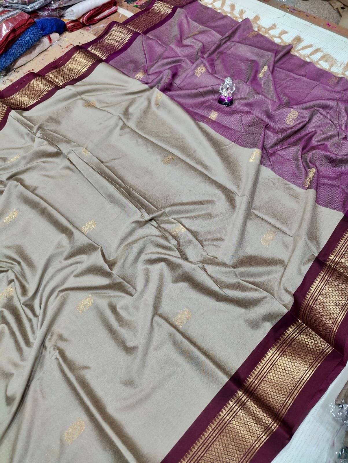 FAB SILK Cotton Silk Embellished Saree With Unstitched Blouse Piece ( Multicolor5 ) FAB SILK Cotton Silk Embellished Saree With Unstitched Blouse Piece ( Multicolor5 )