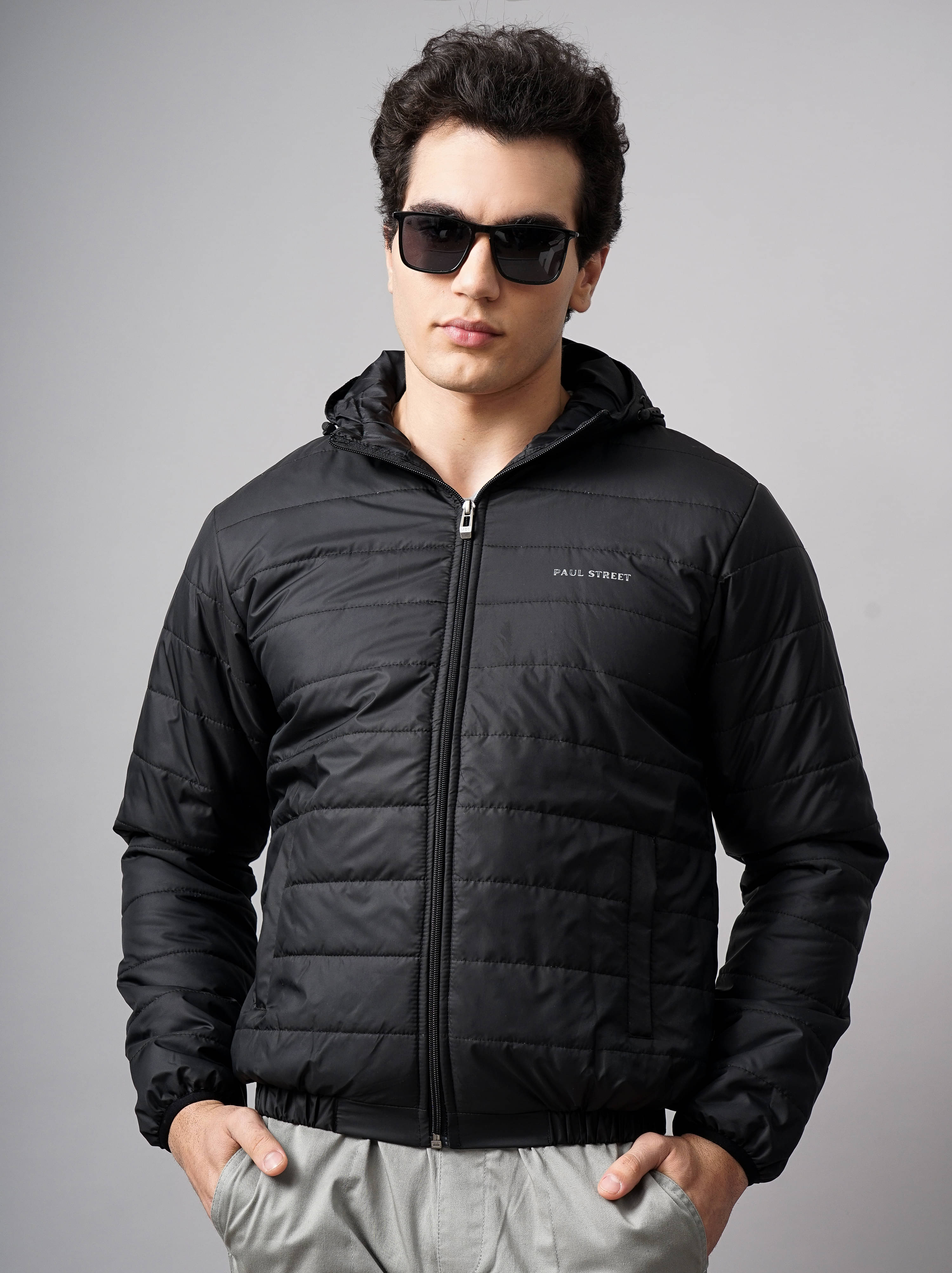    			Paul Street Polyester Men's Puffer Jacket - Black ( Pack of 1 )
