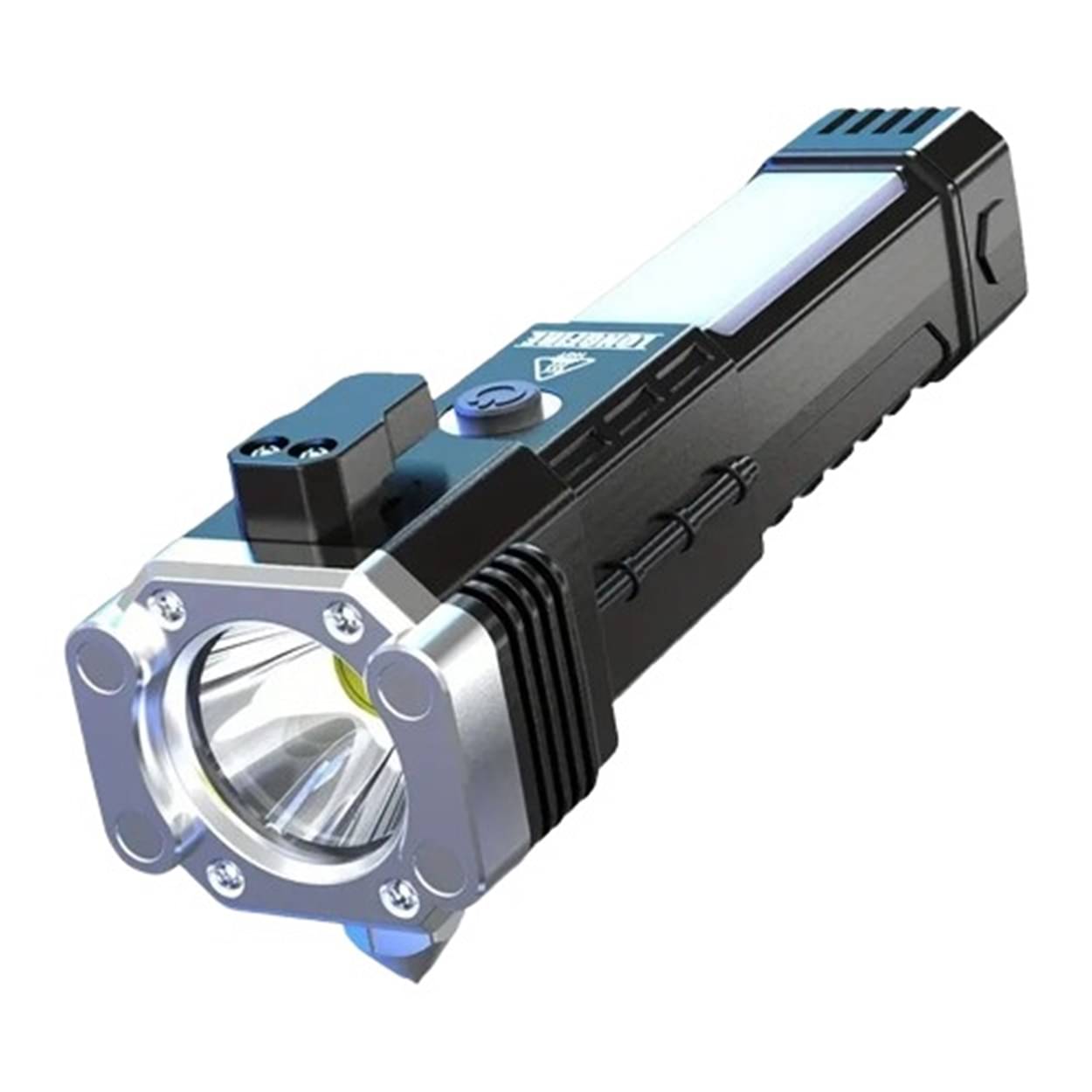     			SPARKWORLD - 3W Rechargeable Flashlight Torch ( Pack of 1 )