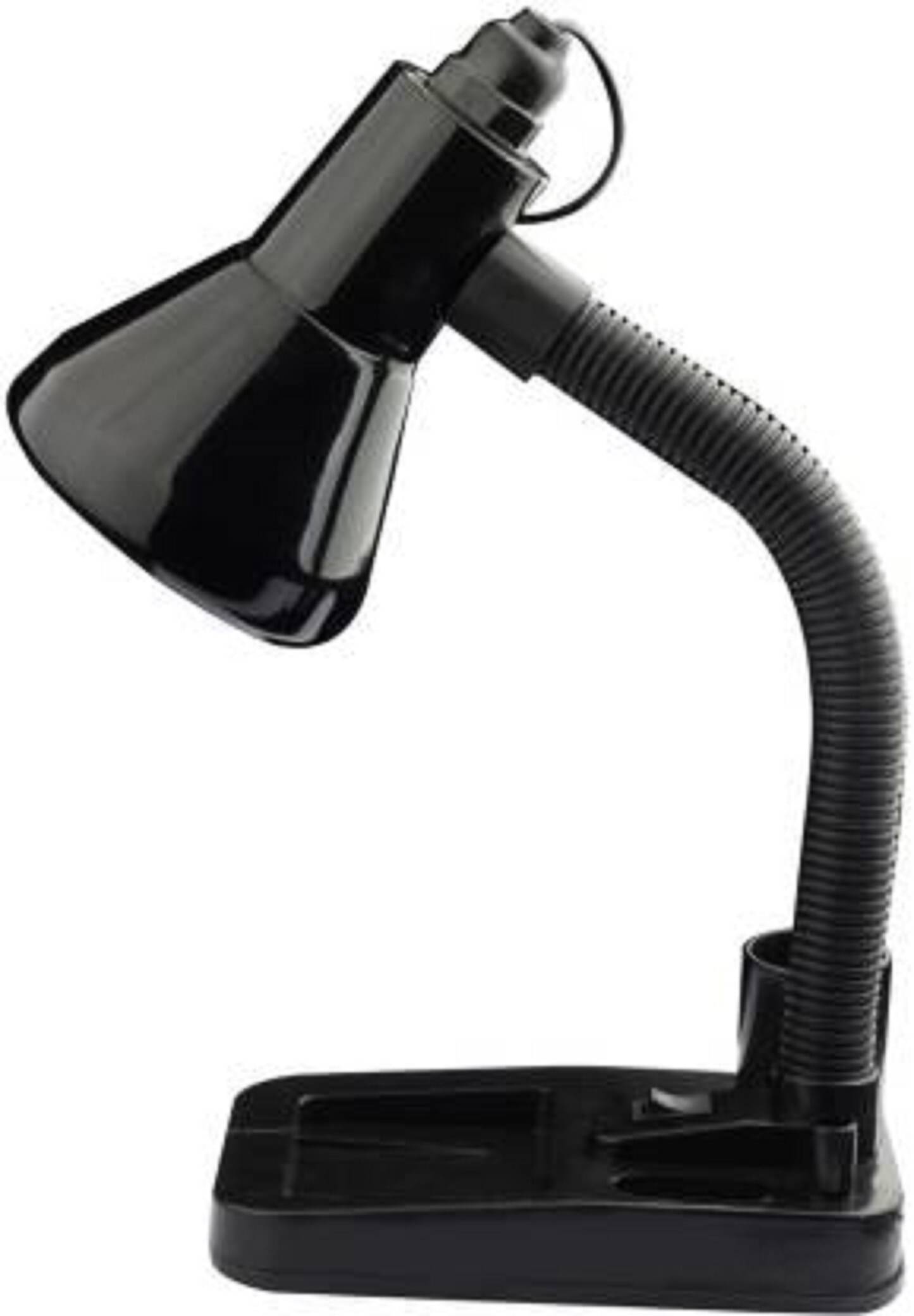     			SPARKWORLD Black Study Table Lamp ( Pack Of 1 )