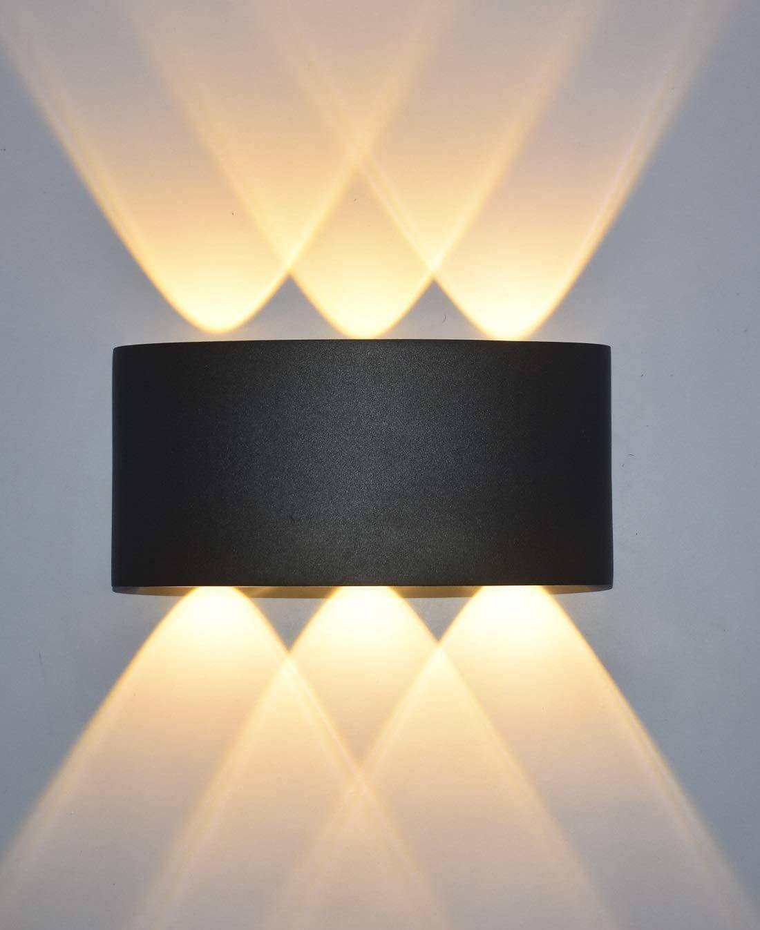     			SPARKWORLD Black Up & Down Light Lamp ( Pack of 1 )